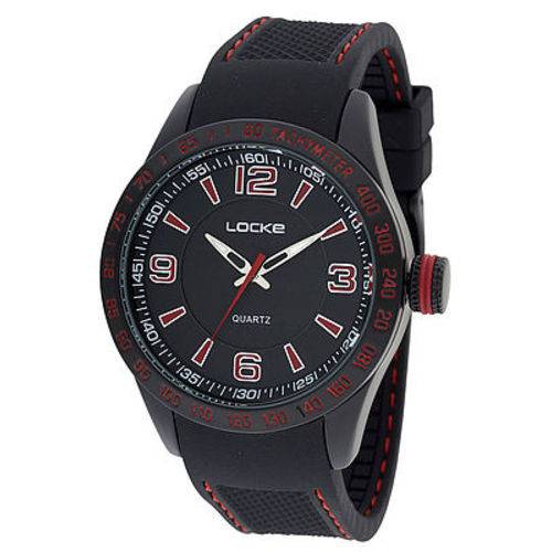 Relógio Masculino Analógico Locke Dakar Watch Vermelho - LW9007-V