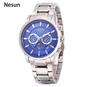 Relogio Masculino Analógico Nesun Ms9808 com Pulseira de Aço