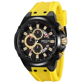 Relógio Masculino Analógico Seculus 20553GPSVPU1 – Amarelo