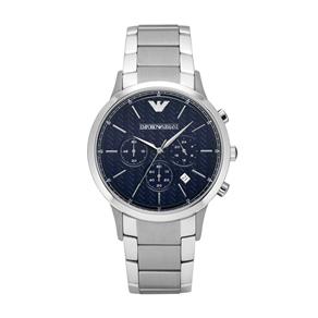 Relógio Masculino Armani Empório AR2486/1PN 43mm Prata