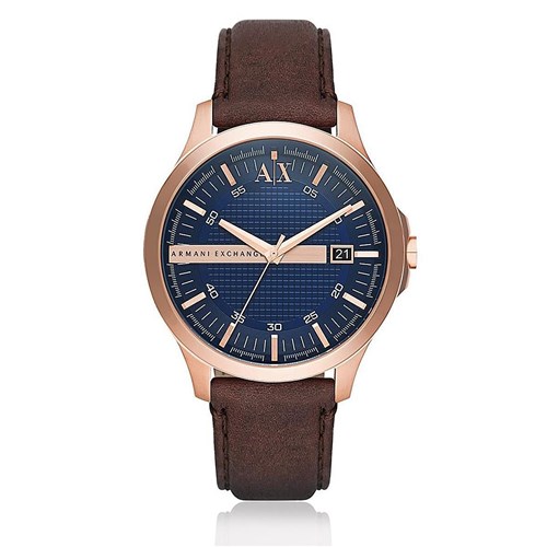 Relógio Masculino Armani Exchange Analógico Ax2172/0An Marrom