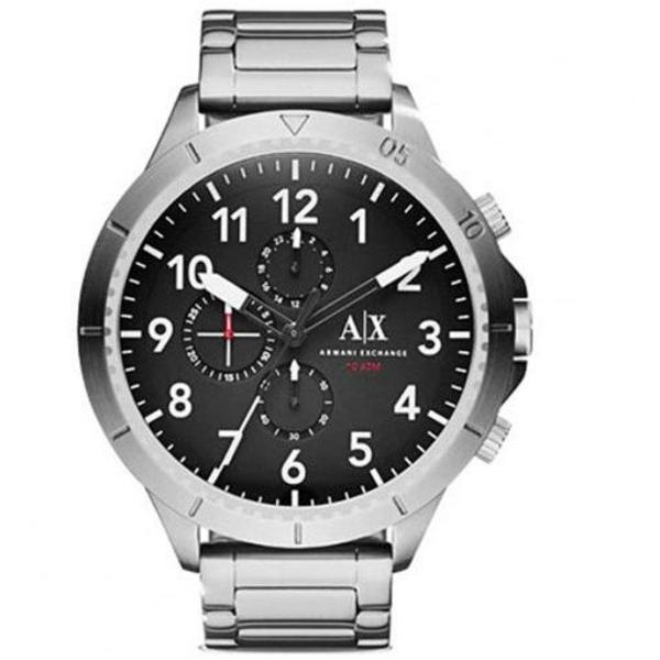 Relogio Masculino Armani Exchange Analogico - Ax1750/1pn- Prata