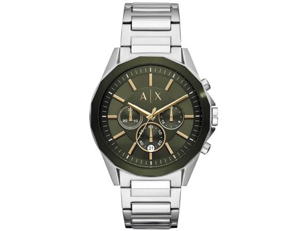 Relógio Masculino Armani Exchange Analógico - Drexler AX2616/1KN Prata