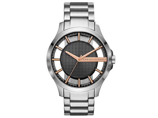 Relógio Masculino Armani Exchange Analógico Prata - Hampton AX2199/1KN