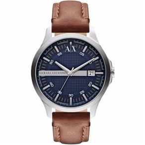 Relógio Masculino Armani Exchange AX2133/0AN 47mm Couro Marrom