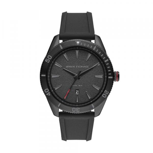 Relógio Masculino Armani Exvhange AX1829/8PN 46mm Silicone Preto - Armani Exchange