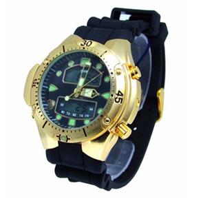 Relogio Masculino Atlantis G3154 Aqualand Fundo Preto