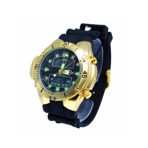 Relogio Masculino Atlantis G3154 Aqualand Fundo Preto