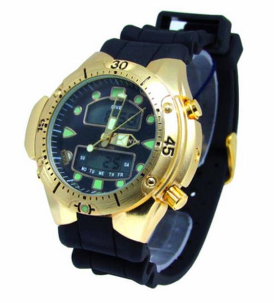 Relogio Masculino Atlantis G3154 Aqualand Fundo Preto