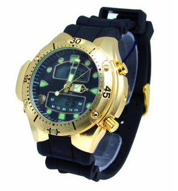 Relogio Masculino Atlantis G3154 Aqualand Fundo Preto