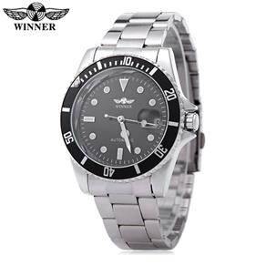 Relógio Masculino Automático WINNER W042602 com Pulseira Luminosa