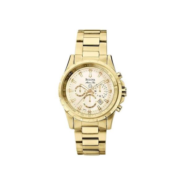 Relógio Masculino Bulova Analógico Wb30864x - Dourado
