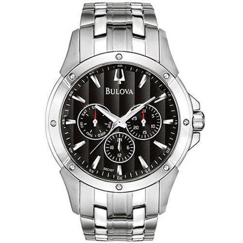 Relógio Masculino Bulova Analógico Wb21632t - Prata