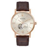 Relógio Masculino Bulova Classic American Clipper Rosegold