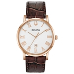 Relógio Masculino Bulova Classic American Rosegold 97B184