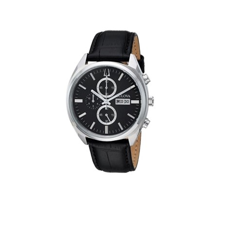 Relógio Masculino Bulova Couro 96C133