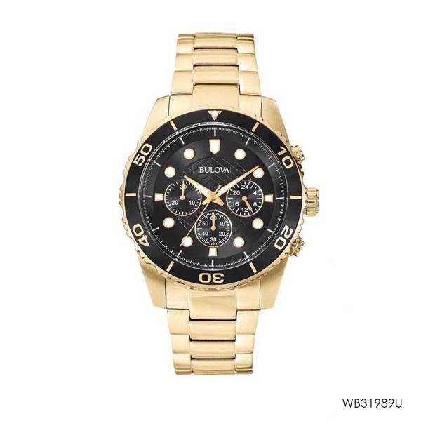 Relógio Masculino Bulova Dourado WB31989U