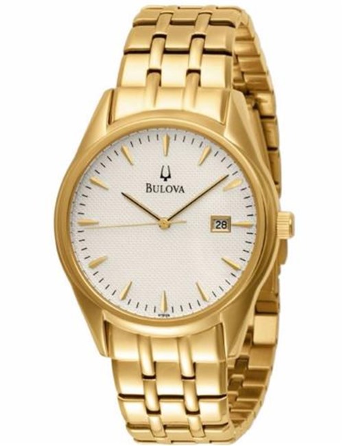 Relógio Masculino Bulova Dress Wb21445h Dourado