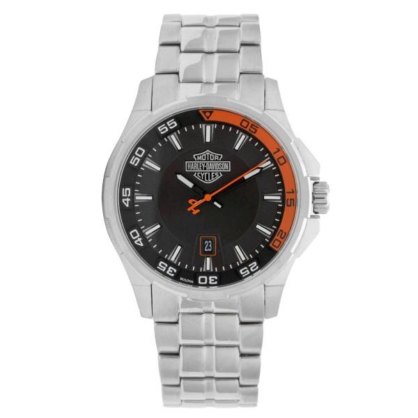 Relogio Masculino Bulova Harley Davidson Prata