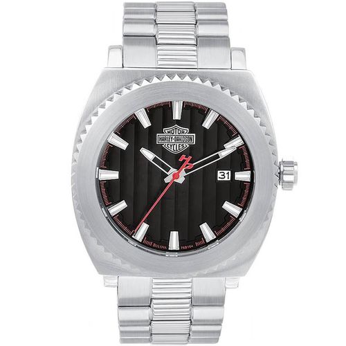 Relógio Masculino Bulova Harley Davidson WH30028T Aço