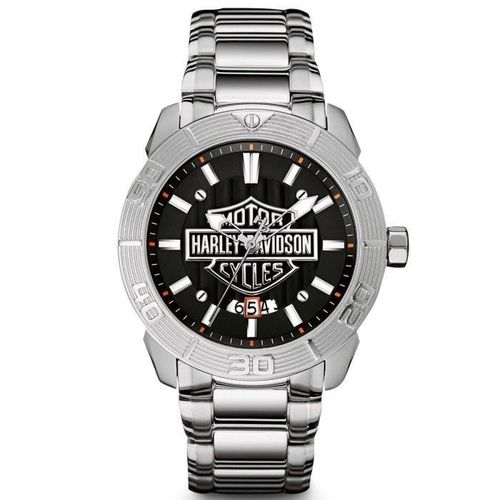 Relógio Masculino Bulova Harley Davidson WH30546T Prata