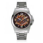 Relógio Masculino Bulova Harley Davidson WH30528T Aço