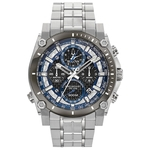 Relógio Masculino Bulova Precisionist Aço Prata 98B316