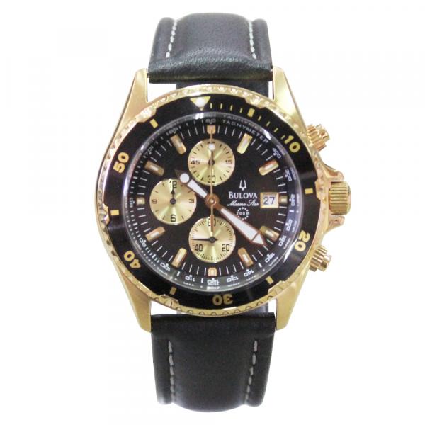 Relógio Masculino Bulova WB30695P - Dourado/Preto
