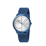 Relógio Masculino Calvin Klein Minimal Aço Azul K3M51T56