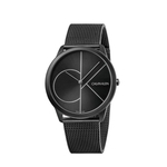 Relógio Masculino Calvin Klein Minimal Aço Preto K3M5T451