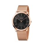 Relógio Masculino Calvin Klein Minimal Aço Rosegold K3M2T621