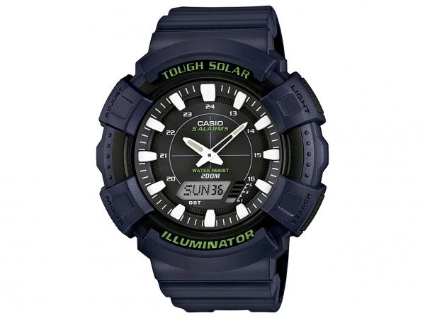 Relógio Masculino Casio AD-S800WH-2AVDF - Anadigi Resitente à Água com Calendário