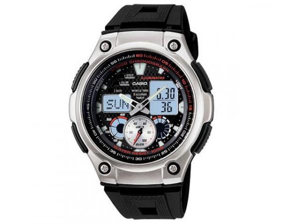 Relógio Masculino Casio Anadigi - AQ-190W-1AVD