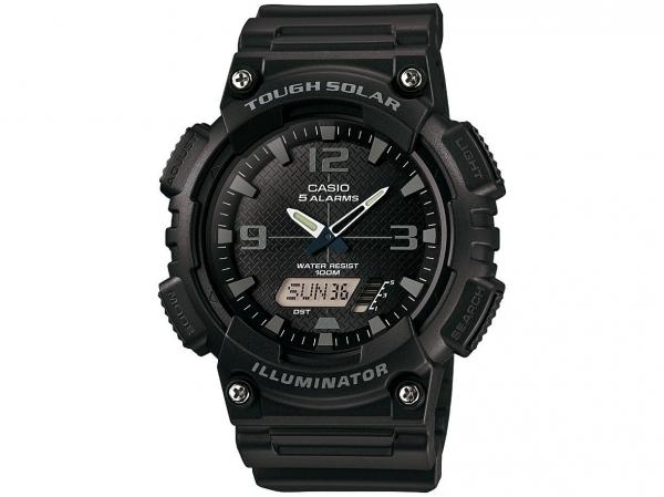 Relógio Masculino Casio Anadigi - Resitente à Água AQ-S810W-1A2VDF