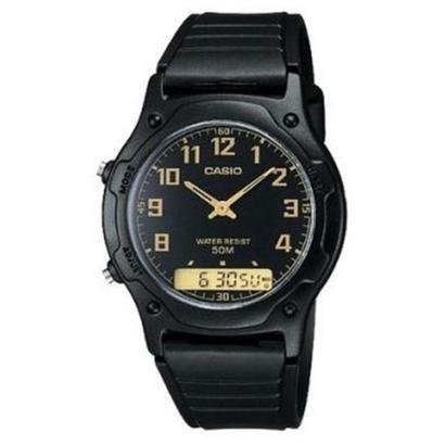 Relogio Masculino Casio Analogico/Digital - Aw-49H-1Bvdf