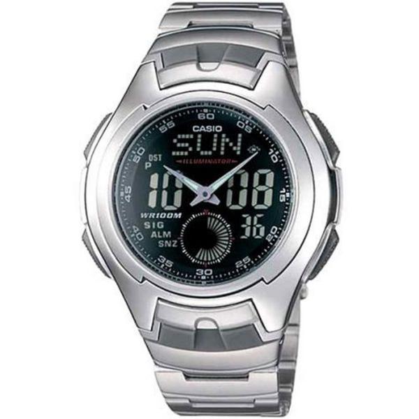 Relogio Masculino Casio Analogico/digital Esportivo Aq-160wd-1bvd