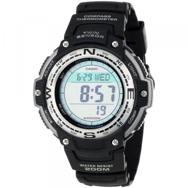 Relogio Masculino Casio Analogico/digital Sgw-100-1vdf - Preto