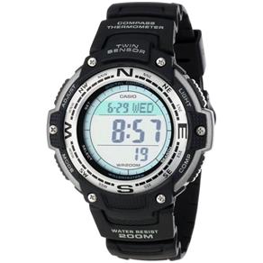 Relogio Masculino Casio Analogico/digital Sgw-100-1vdf - Preto