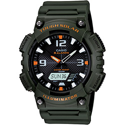 Tamanhos, Medidas e Dimensões do produto Relógio Masculino Casio Analógico/Digital Social AQ-S810W-3AVDF