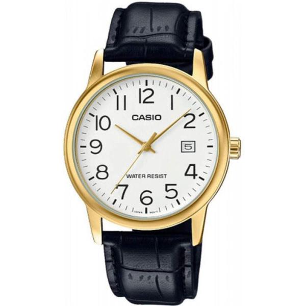 Relógio Masculino Casio Analógico Mtp-v002gl-7b2udf - Dourado