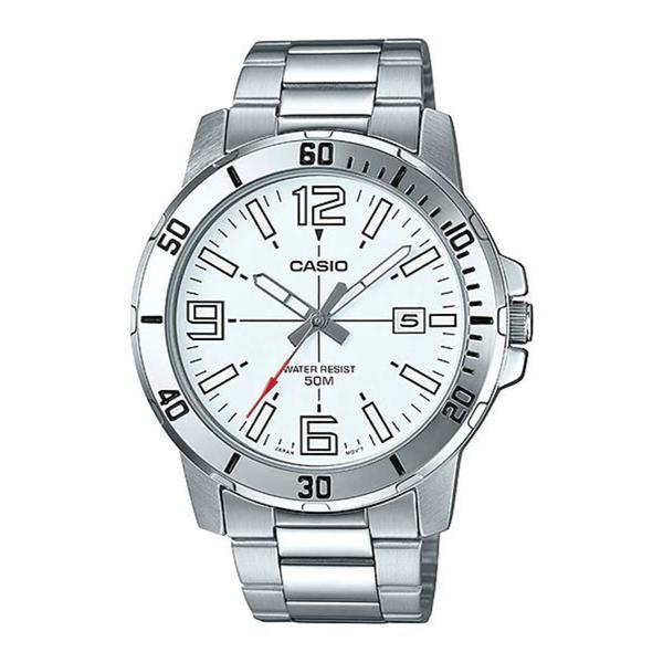 Relógio Masculino Casio Analógico MTP-VD01D-7BVUDF - Prata