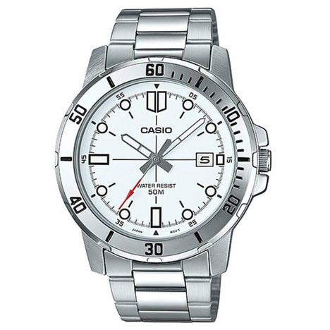 Relógio Masculino Casio Analógico Mtp-Vd01d-7E - Prata