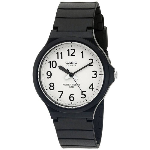 Relógio Masculino Casio Analógico MW240-7BVDF Preto