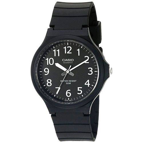 Relógio Masculino Casio Analógico Mw2401bvdf - Preto