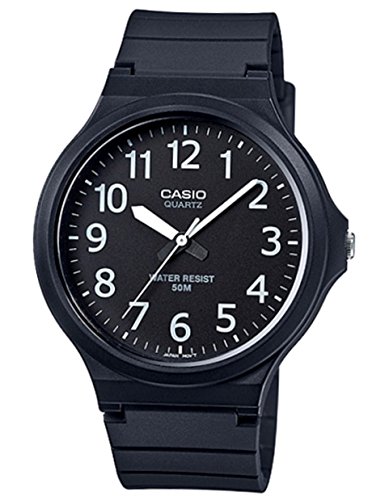 Relógio Masculino Casio Analógico MW2401BVDF - Preto