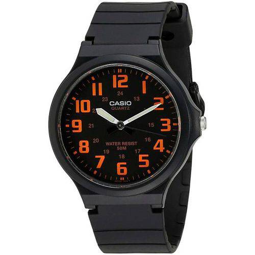 Relógio Masculino Casio Analógico MW2404BVDF - Preto