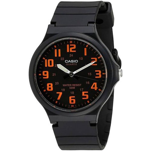 Relógio Masculino Casio Analógico Mw2404bvdf - Preto