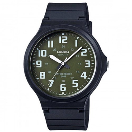 Relógio Masculino Casio Analógico Mw2403bvdf - Preto