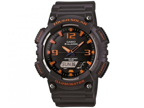 Relógio Masculino Casio AQ-S810W-8AVDF - Anadigi Resitente à Água com Calendário