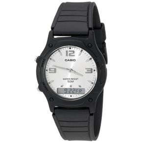 Relógio Masculino Casio Aw-49He-7Avdf Anadigi Preto